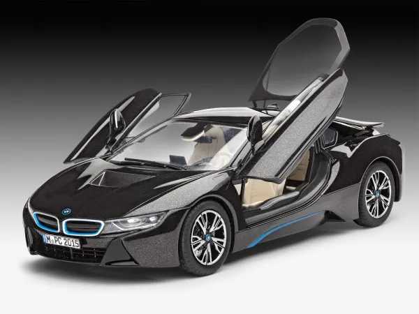 Revell ModelSet - Plastikový model auta BMW i8