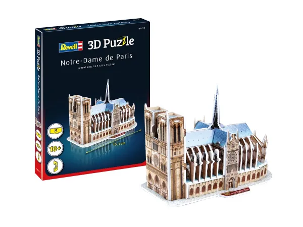 Revell 3D Puzzle Notre-Dame de Paris - 39 dílků