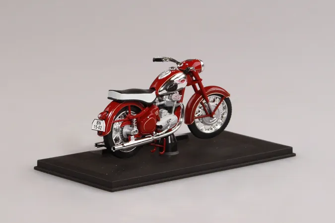 Abrex Jawa 500 OHC (1956) - Tmavě červená