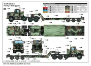 Trumpeter Plastikový model vojenského tahače M920 s návěsem M870A1