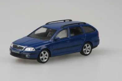 Abrex Škoda Octavia II Combi (2004) - Modrá Dynamic Uni