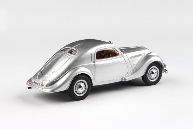 Abrex Škoda Popular Sport Monte Carlo (1937) - Stříbrná metalíza