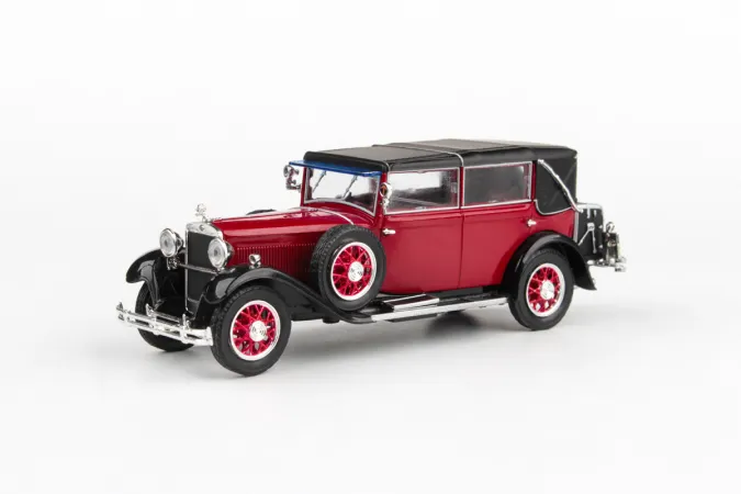 Abrex Škoda 860 (1932) - Červená tmavá