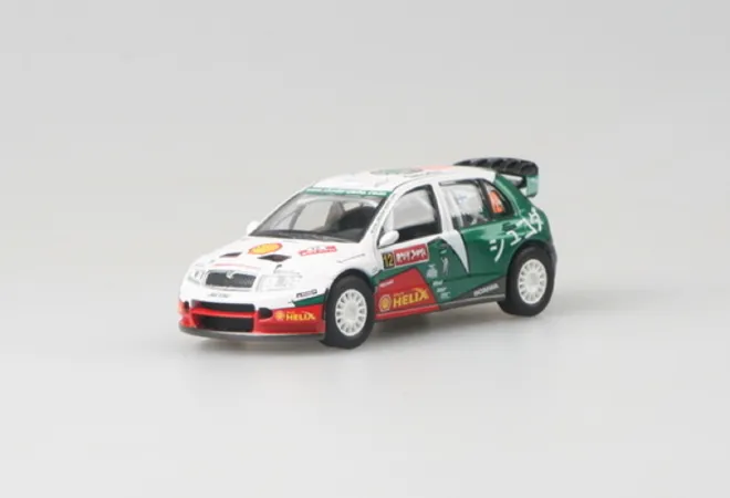 Abrex Škoda Fabia WRC (2005) - Rallye Japan 2005 - 12 Hirvonen - Lehtinen