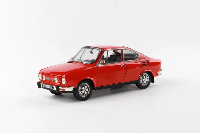 Abrex Škoda 110 R Coupé (1980) - Červená závodní