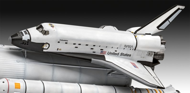 Revell Gift-Set - Plastikový model vesmír Space Shuttle & Booster Rockets - 40th Anniversary