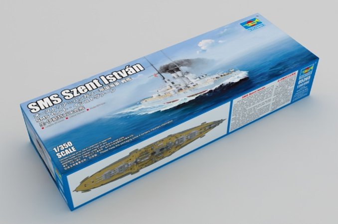 Trumpeter Plastikový model lodě SMS Szent István