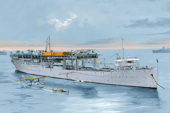 Trumpeter Plastikový model lodě USS Langley AV-3