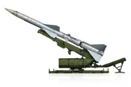 Hobby Boss Plastikový model raketové zbraně Sam-2 Missile with Launcher Cabin