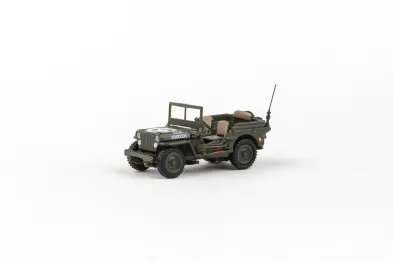 Abrex Cararama - Ton Military Vehicle - Military Green