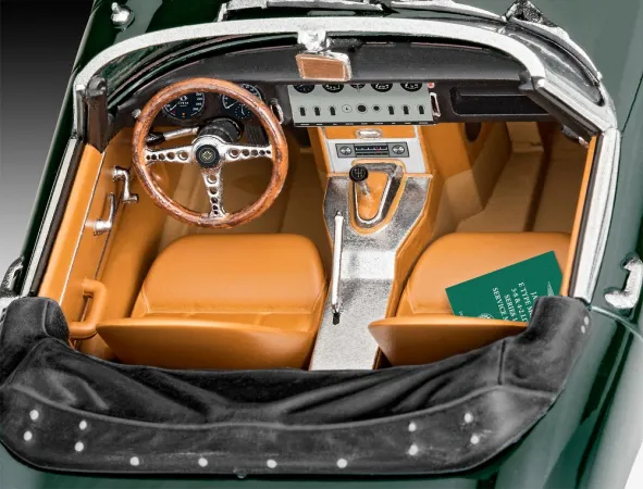Revell Plastikový model auta Jaguar E-Type Roadster