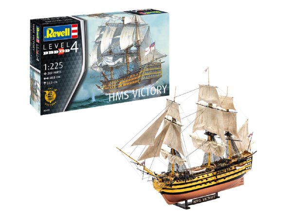 Revell ModelSet - Plastikový model lodě HMS Victory