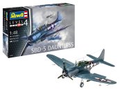 Revell Plastikový model letadla SBD-5 Dauntless Navyfighter