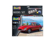 Revell ModelSet - Plastikový model auta Jaguar E-Type Coupé