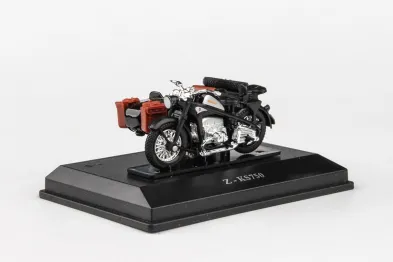 Abrex Cararama - Zuendapp KS 750 Motorbike - Dark Grey