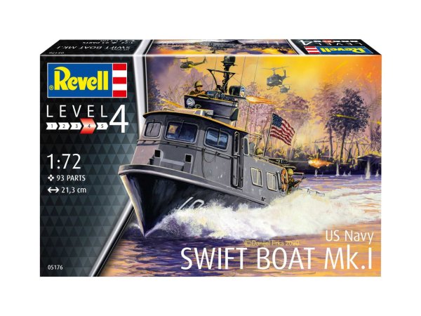 Revell Plastikový model lodě US Navy SWIFT BOAT Mk.I