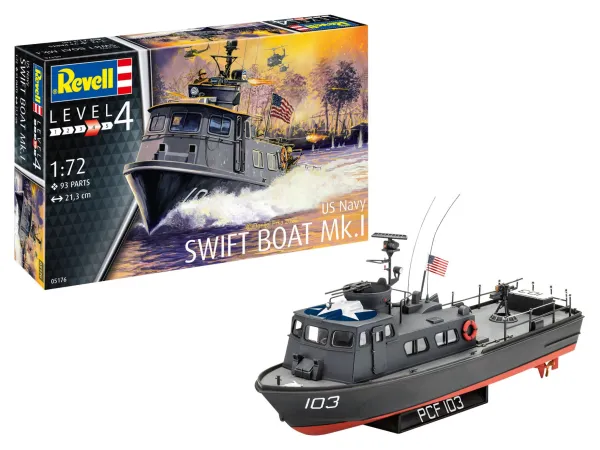 Revell Plastikový model lodě US Navy SWIFT BOAT Mk.I