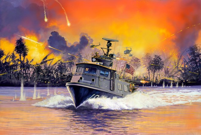 Revell Plastikový model lodě US Navy SWIFT BOAT Mk.I