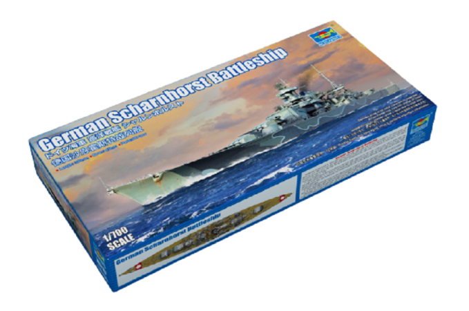 Trumpeter Plastikový model lodě German Scharnhorst Battleship