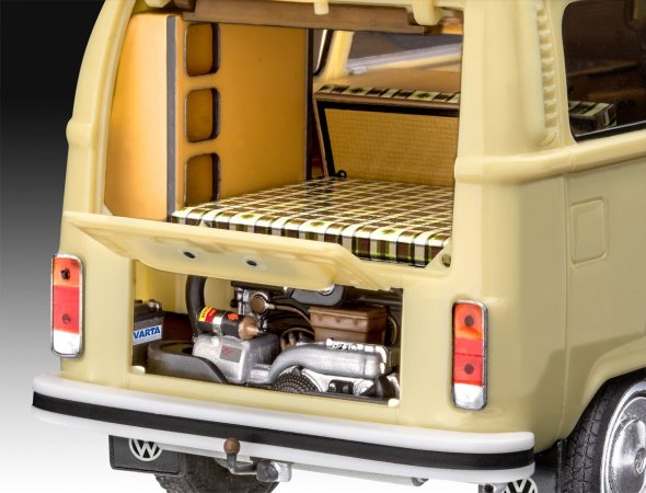 Revell EasyClick - Plastikový model auta VW T2 Camper