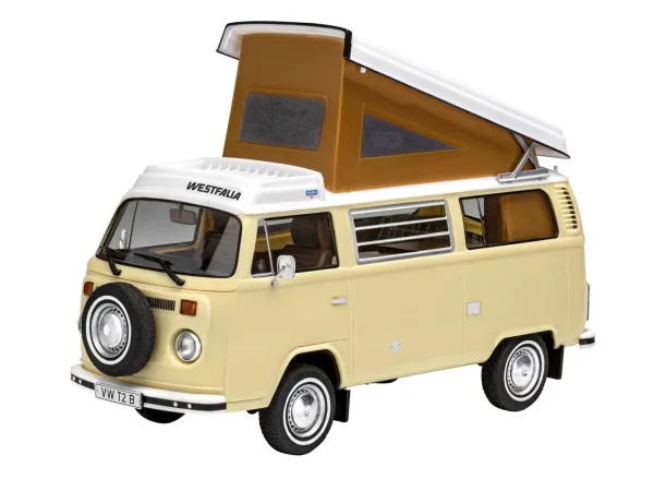 Revell EasyClick - ModelSet - Plastikový model auta VW T2 Camper