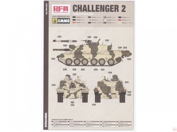 RFM Plastikový model tanku Chalenger 2