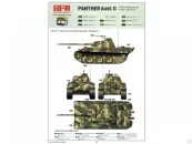 RFM Plastikový model tanku Panther Ausf.G Early/Late Production