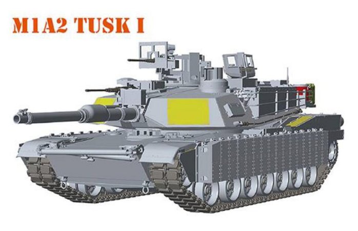 RFM Plastikový model tanku M1A2 Sep Abrams Tusk I / Tusk II / M1A1 Tusk 3v1