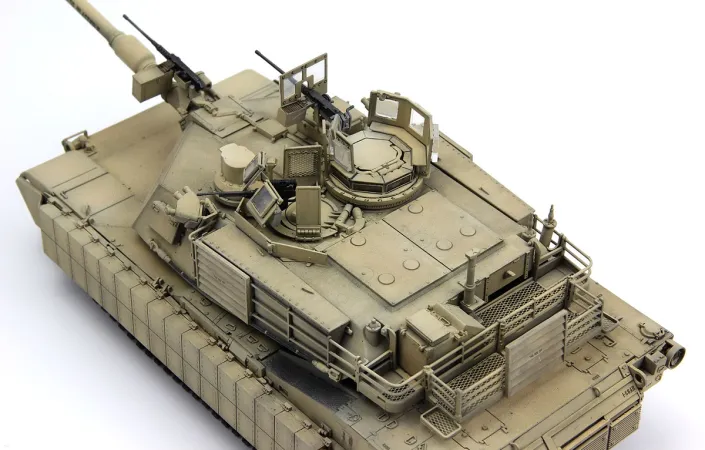 MENG Plastikový model tanku M1A2 Abrams Tusk I/Tusk II Sep (U.S. Main battle tank)