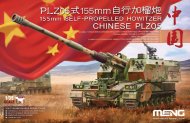 MENG Plastikový model samohybné houfnice PLZ05 Chinese (155 mm self-propelled howitzer)