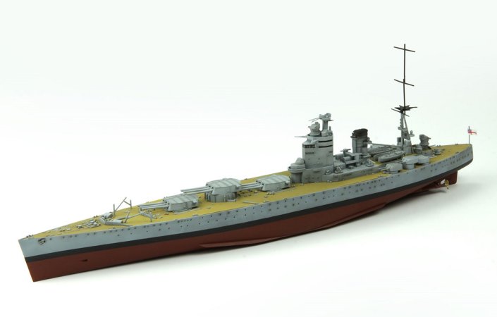 MENG EasyClick - Plastikový model lodě H.M.S. Rodney (Royal Navy Battleship)