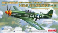 MENG EasyClick - Plastikový model letadla North American P-51D/K Mustang "8TH Air Force"