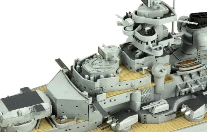 MENG EasyClick - Plastikový model lodě KM Bismarck (Kriegsmarine Battleship)