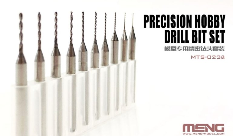 MENG Sada vrtáků (Precesion hobby drill bit set)