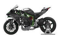 MENG Plastikový model motorky Kawasaki Ninja H2R