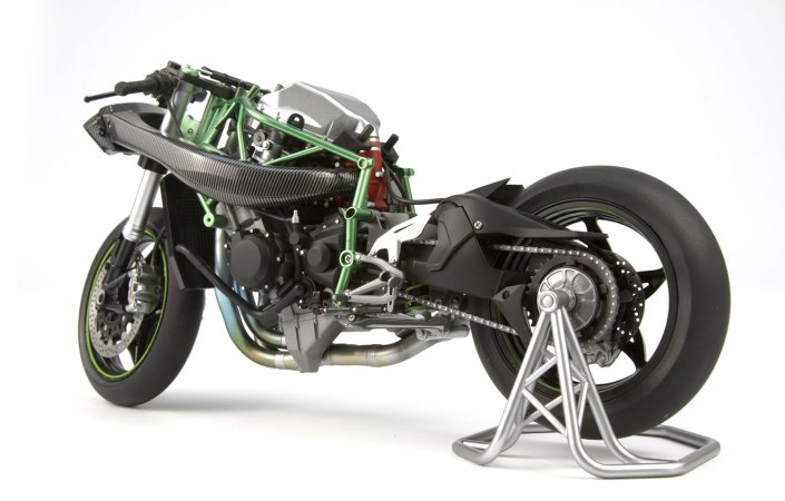 MENG Plastikový model motorky Kawasaki Ninja H2R