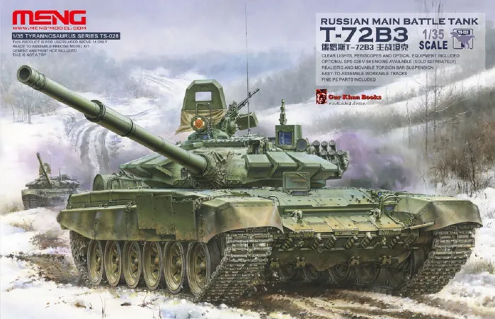 MENG Plastikový model tanku T-72B3 (Russian Main Battle Tank)