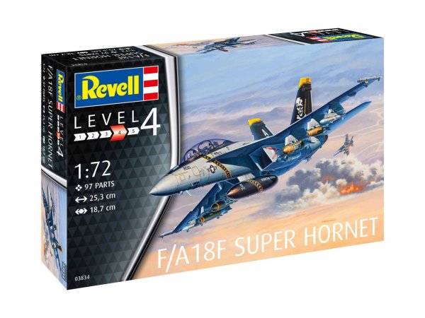 Revell Plastikový model letadla F/A18F Super Hornet