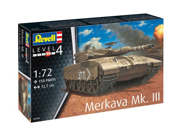 Revell Plastikový model tanku Merkava Mk.III
