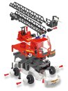 Revell First Construction - Plastikový šroubovací model hasičského auta Ladder Fire Truck