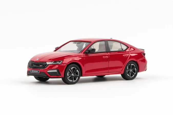 Abrex Škoda Octavia IV RS (2020) - Červená Velvet Metalíza