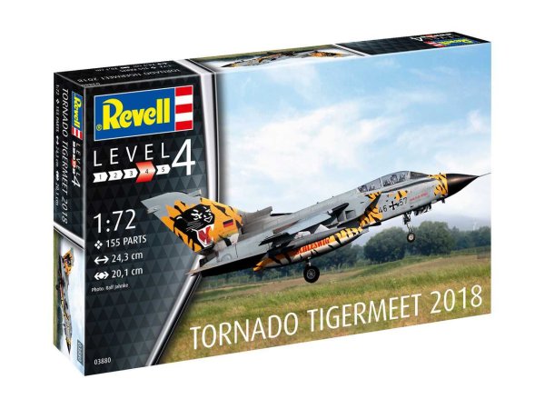 Revell Plastikový model letadla Tornado ECR "Tigermeet 2018"