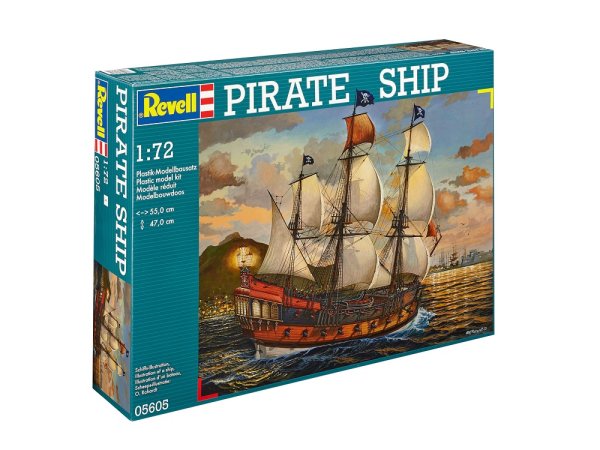 Revell Plastikový model plachetnice Pirate Ship