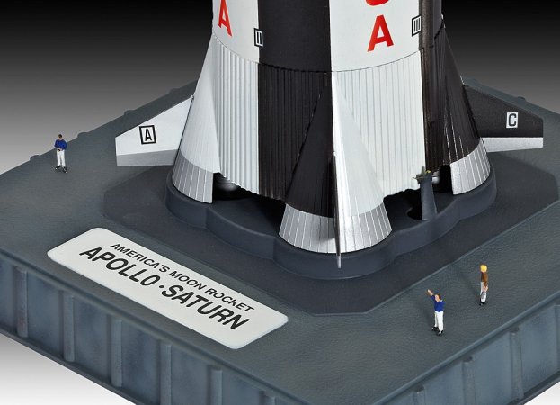 Revell Plastikový model vesmírné rakety Apollo Saturn V