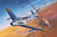 Academy Plastikový model letadla F-86F HUFF
