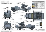 Trumpeter Plastikový model děla L4500A mit 5 cm Flak 41 II