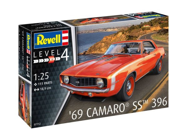 Revell Plastikový model auta 69 Camaro SS