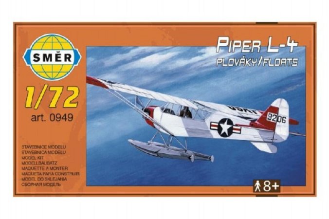 Směr Plastikový model letadla Piper L-4