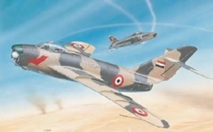 Směr Plastikový model letadla MiG-17PF