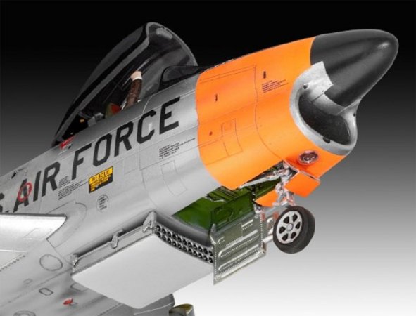 Revell ModelSet - Plastikový model letadla F-86D Dog Sabre